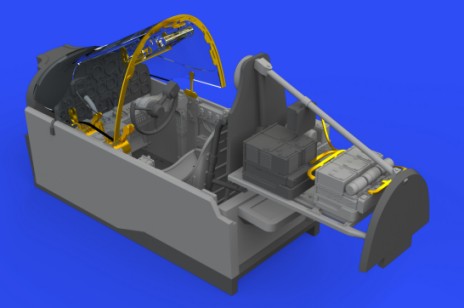 Eduard 648544 1/48 Aircraft- P38F Cockpit for TAM (Photo-Etch & Resin)