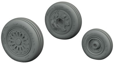 Eduard 648707 1/48 Aircraft- F16 Wheels Early for TAM (Resin)