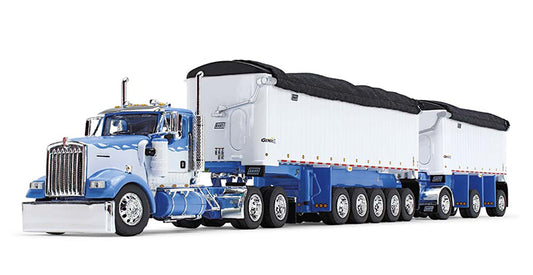 DCP 60-1633 1/64 Kenworth W900L Day Cab w/ East Michigan Trailer