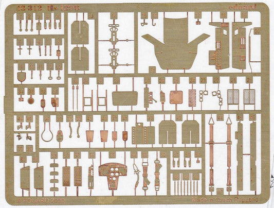 Eduard 48312 1/48 Hs 129B Photo-Etch for Hasegawa
