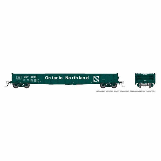 Rapido Trains 50053A HO Scale Onr 52'6" Gondola