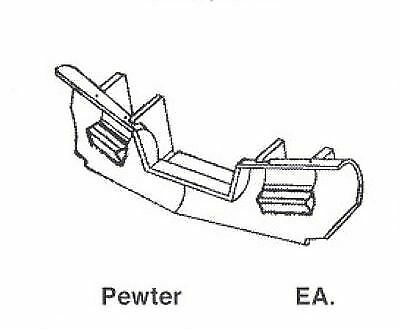 Details West PL-255 HO Scale Snow Plows -- Open MU Doors - Atchison,