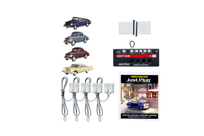 Woodland Scenics JP5907 HO Scale Cruising Vehicle Value Pack