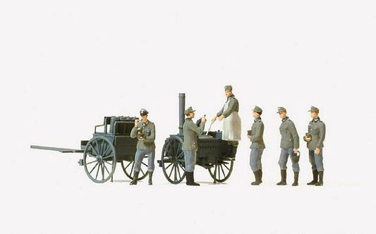 Preiser 16594 HO Scale Former German Army WWII - Unpainted Figures