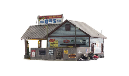 Woodland Scenics BR4935 N Scale Ethyl's Gas & Service