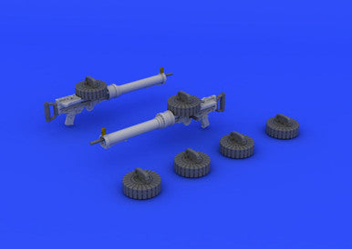 Eduard 648204 1/48 Lewis Mk. II WWI Gun (PE & Resin)