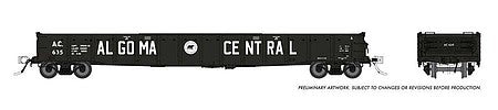 Rapido Trains 50046 HO Scale Algoma 52'6" Gondola 6-Pack