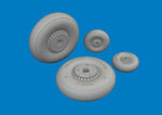 Eduard 632204 1/32 MC.205 Veltro Wheels Brassin for ITALERI