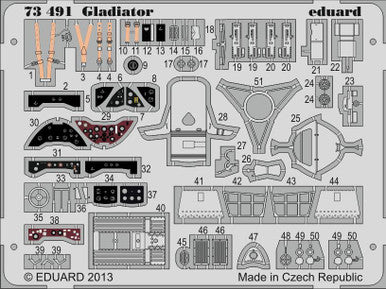 Eduard 73491 1/72 Gladiator for AIR (Pre-Painted)