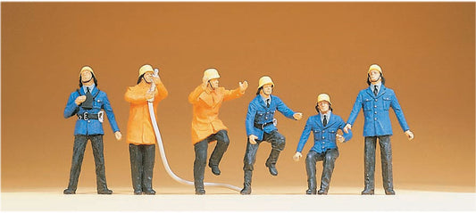 Preiser 14200 HO Scale Firemen Set #1 Figure Set