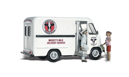 Woodland Scenics AS5529 HO Scale Mickey's Milk Delivery