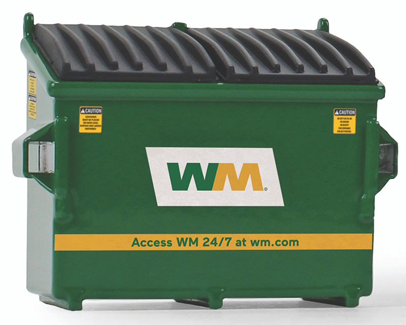 First Gear 90-0169D 1/34 Scale Waste Management Refuse Bin