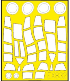 Eduard EX832 1/48 Mask Aircraft- P35 TFace for DWN