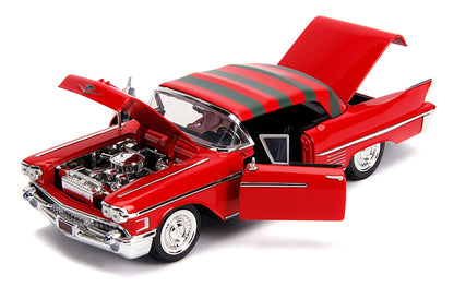 Jada Toys 31102 1/24 1958 Cadillac Series 62, Freddy Krueger