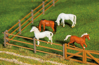 Faller 180430 HO Scale Paddock Fence I Model Kit, 876 mm