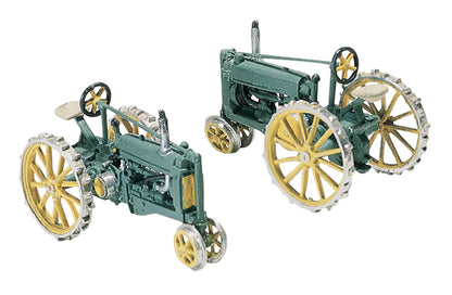Woodland Scenics D211 All Scale 2 Tractors (1929-1938) HO Scale Kit