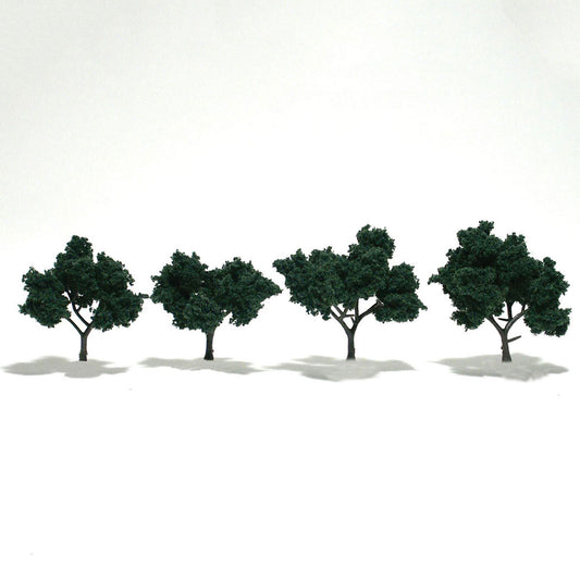 Woodland Scenics TR1505 All Scale Dark Green - 4/pkg
