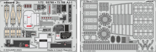 Eduard 73788 1/72 Aircraft- AJ1 for ROD (Painted)
