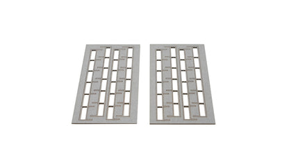 Noch 14208 HO Scale Simple Railings Laser-Cut Kit, 1.92 m
