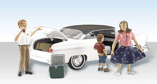 Woodland Scenics 5342 N Scale AutoScenes(TM) -- Pit Stop