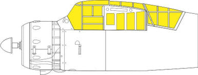 Eduard CX592 1/72 Mask Lysander Mk. III for DWN Canopy Mask Set