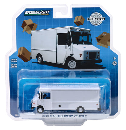 Greenlight 30097 1/64 2019 Mail Delivery Vehicle, White