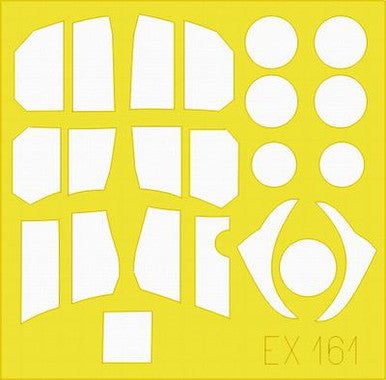 Eduard EX161 1/48 Mask He 219 Uhu for Tamiya Canopy Mask Set