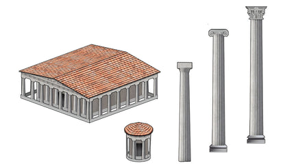 Woodland Scenics SP4137 All Scale Ancient Architecture Kit