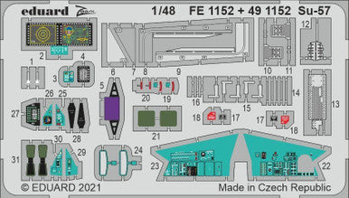 Eduard 491152 1/48 for ZVE (Pre-Painted)