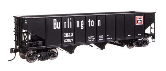 Walthers Mainline 910-56742 HO Scale 70-Ton AAR Hopper RTR CB&Q #173037