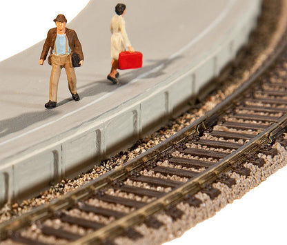Faller 120205 HO Scale Flexible Platform Edges, 1440 mm Kit