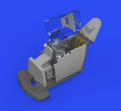 Eduard 672288 1/72 Aircraft- S199 Cockpit Erla Canopy for EDU (Photo-Etch & Resi