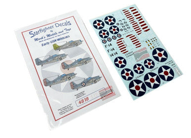 Starfighter Decals 4818 1/48 Wildcat Early USN Wildcats