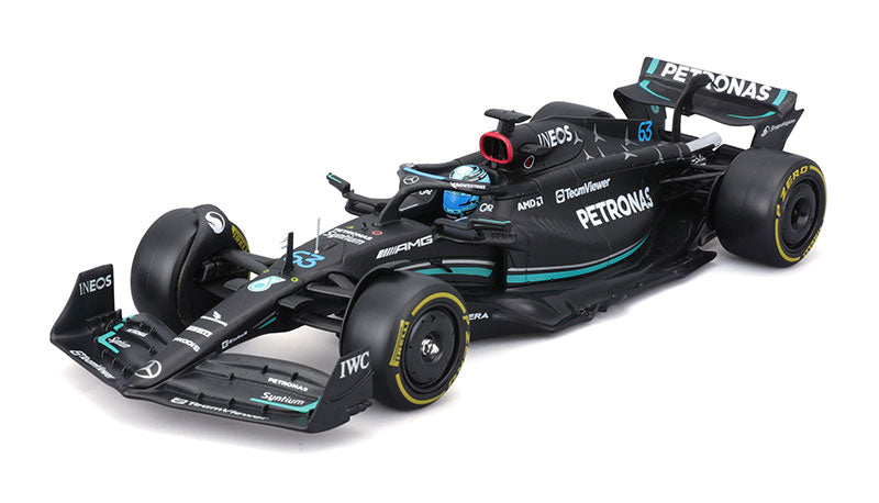 Bburago 28028-NO63 1/24 Scale 2023 Mercedes Amg Racing #63