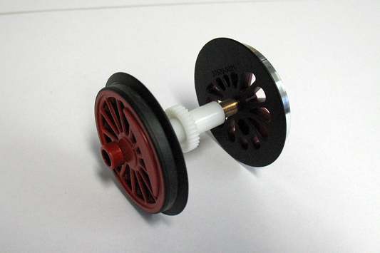 Piko 36179 G Scale BR194 Ball Bearing Traction Wheelset, Red