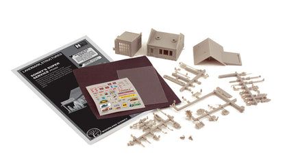 Woodland Scenics PF5203 All Scale Sonny's Super Service - N Scale Kit