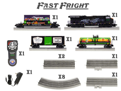 Lionel 6-2323050 O Gauge Fast Fright Halloween LionChief Bluetooth 5.0