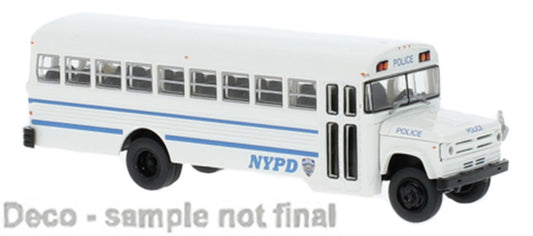Brekina 61332 1/87 NYPD 1970 Dodge Police Car Plastic Replica