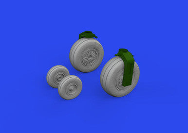 Eduard 648882 1/48 Brassin F-4E Wheels for Meng