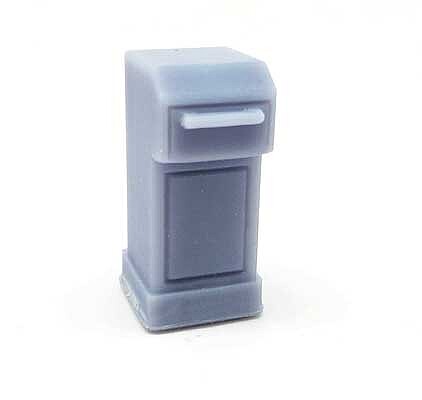 All Scale Miniatures 1600997 N Scale Postal Drop Boxes -- pkg(5)