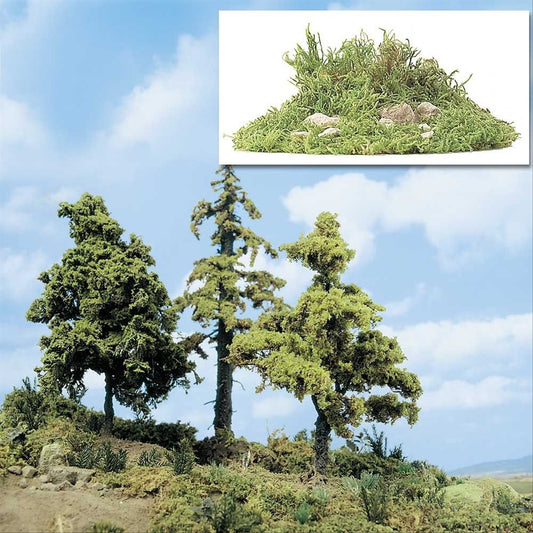 Busch 7350 All Scale Natural Moss for Bushes and Scenery, 70g