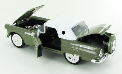 Motormax 73312AC-GR 1/24 1956 Ford Thunderbird, Emerald Green