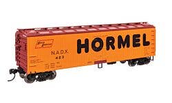 Walthers Mainline 910-41309 HO 40' Wood Reefer - Hormel NADX #423