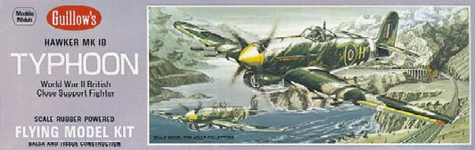 Guillows 906 18" Wingspan Hawker Mk 1B Typhoon Kit