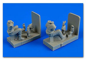 Aerobonus 480153 1/48 WWII RAF Bedford MWD Pilots (2 Sitting)