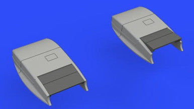Eduard 672173 1/72 Spitfire Mk. VIII/IX/XVI Radiator Fairings for EDU