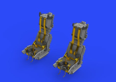 Eduard 648471 1/48 Aircraft- F14D Ejection Seats for TAM (Photo-Etch & Resin)