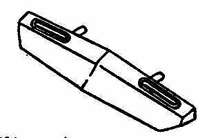 Details West PL-130 HO Scale Pilot -- Low Profile Snowplow