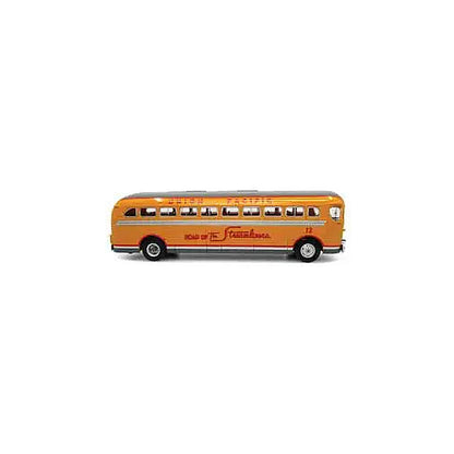 Iconic Replicas 430353 1/43 Scale GM PD4151 Silversides Coach Bus - Assembled --