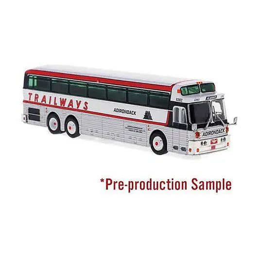 iconic replicas 870547 ho scale 1971 eagle model 05 bus assembled adirondac